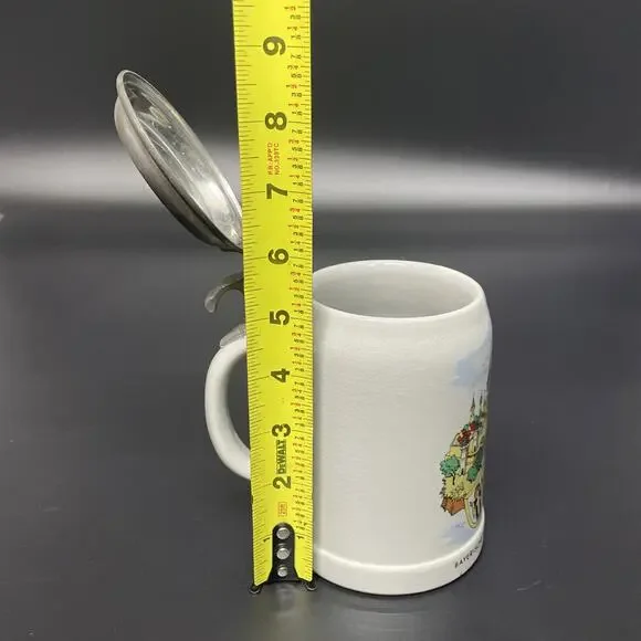 BMW Bayerische Motoren Werke AG. Munchen German Ceramic Stein Lidded Breweriana - Picture 8 of 11